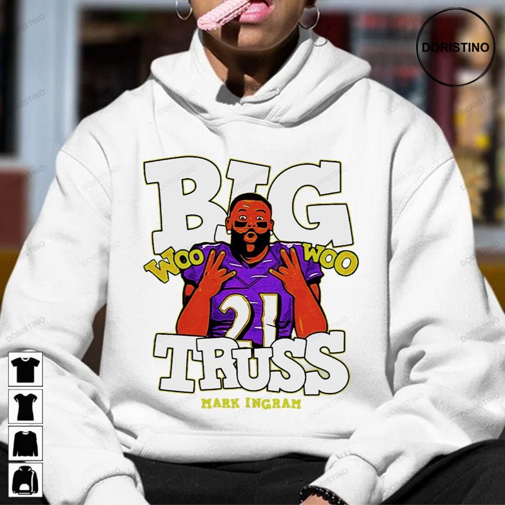 Mark ingram best sale big truss shirt